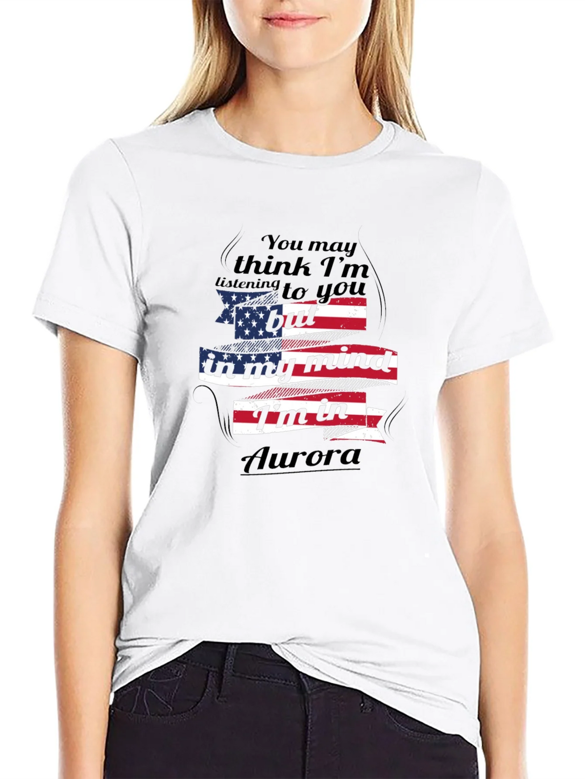 Aurora Mind T-Shirt - Patriotic Design product image 8