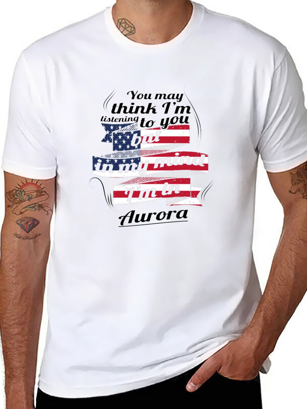 Aurora Mind T-Shirt - Patriotic Design product image 7