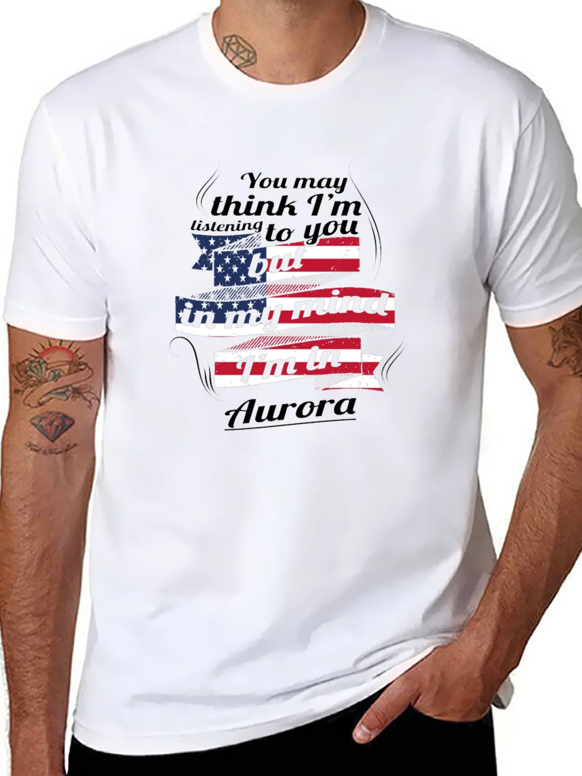 Aurora Mind T-Shirt - Patriotic Design product image 7