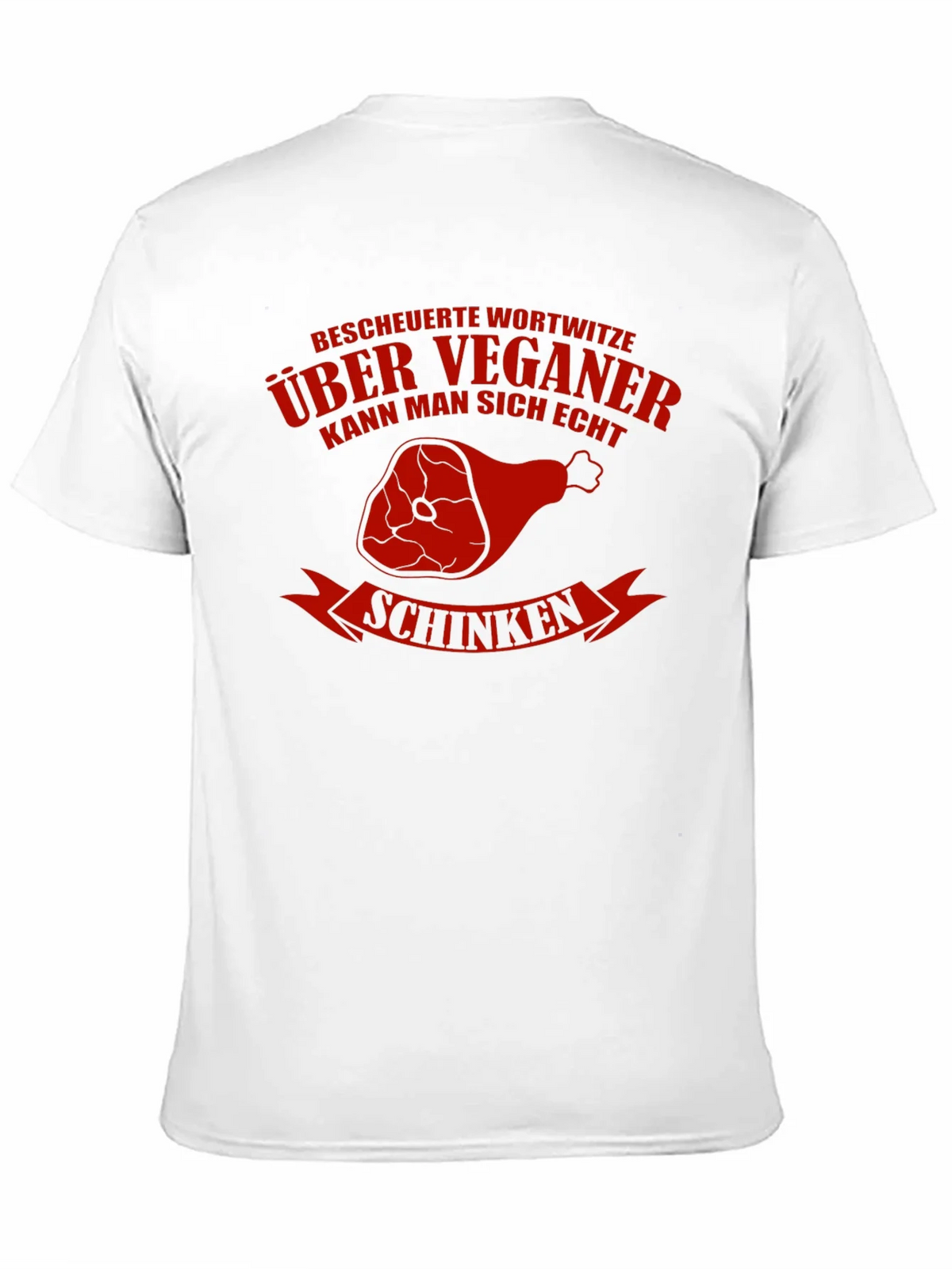 Vegan Humor T-Shirt - Schinken Design product image 10