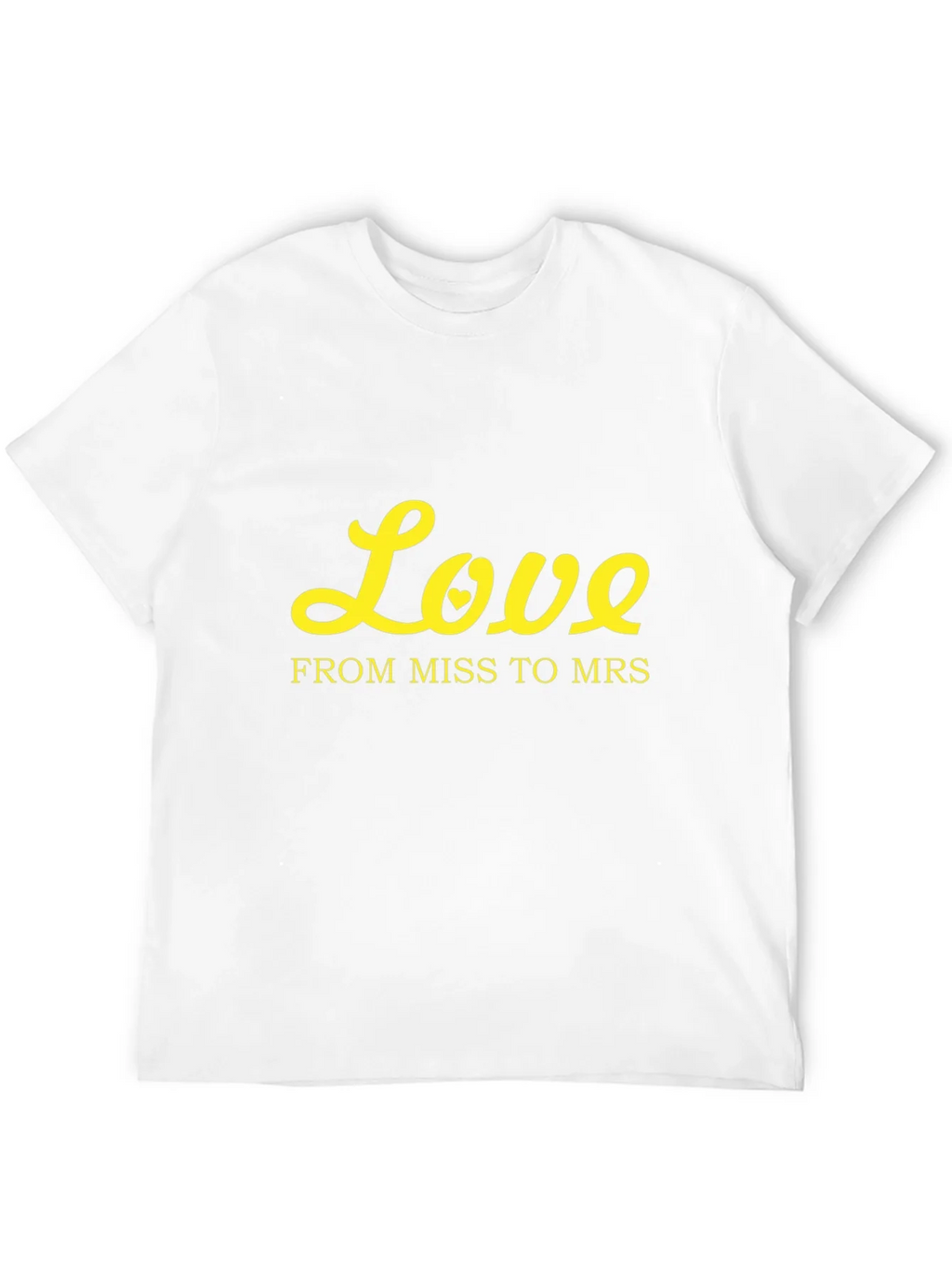 Love From Miss to Mrs Black T-Shirt product image 11