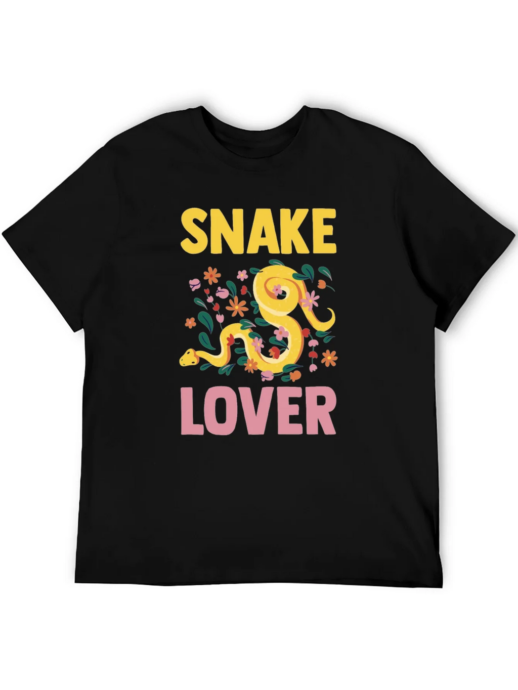 Snake Lover Graphic T-Shirt - Novelty Tee product image 5
