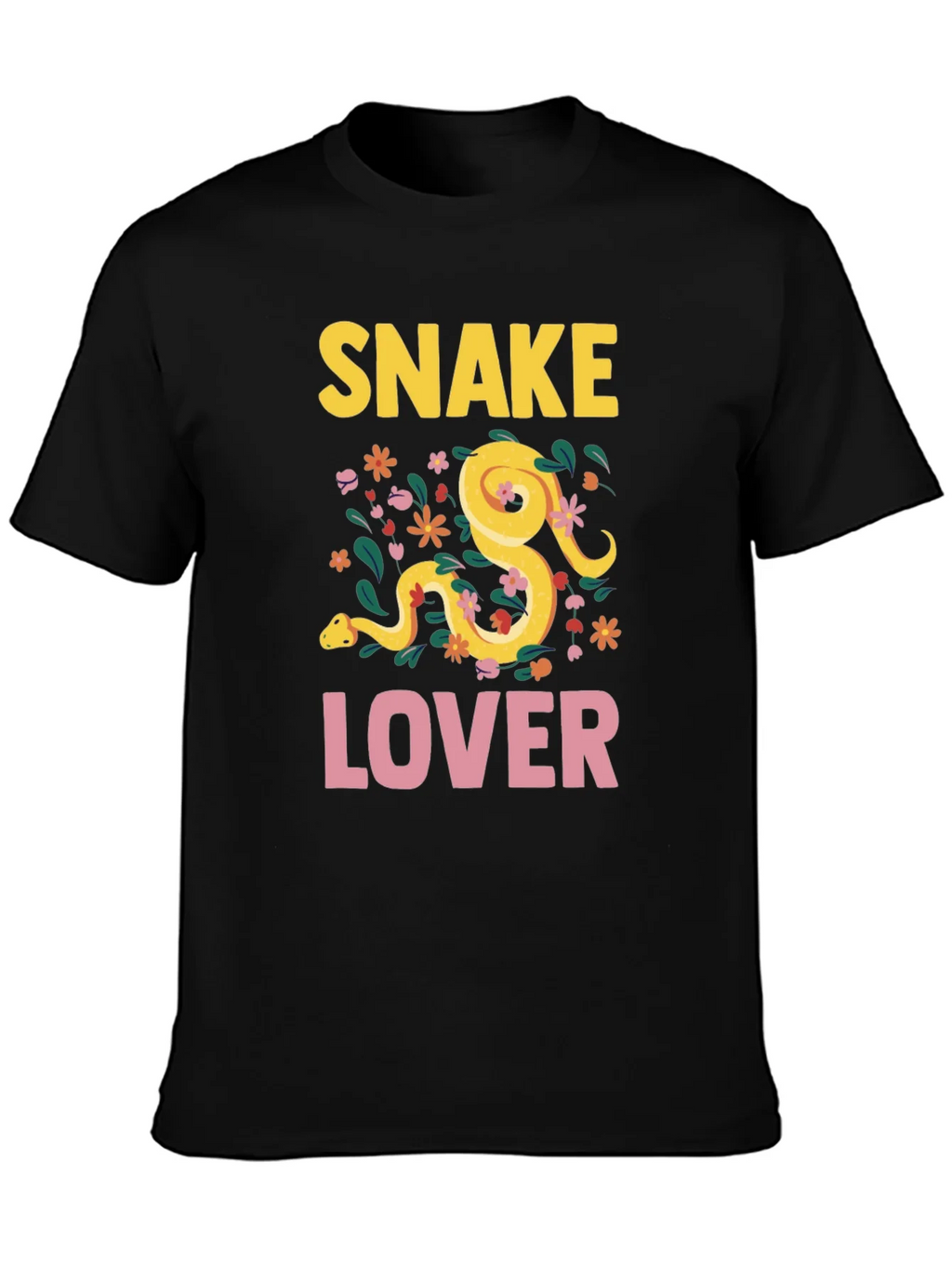 Snake Lover Graphic T-Shirt - Novelty Tee product image 3