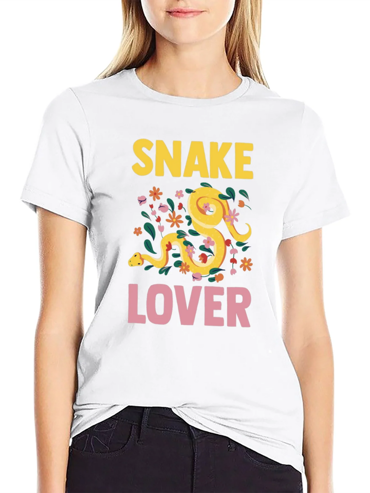 Snake Lover Graphic T-Shirt - Novelty Tee product image 8