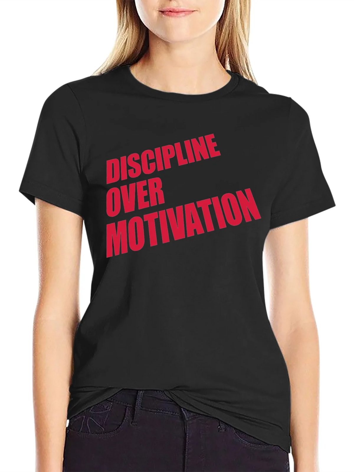 Discipline Over Motivation Graphic T-Shirt product image 2