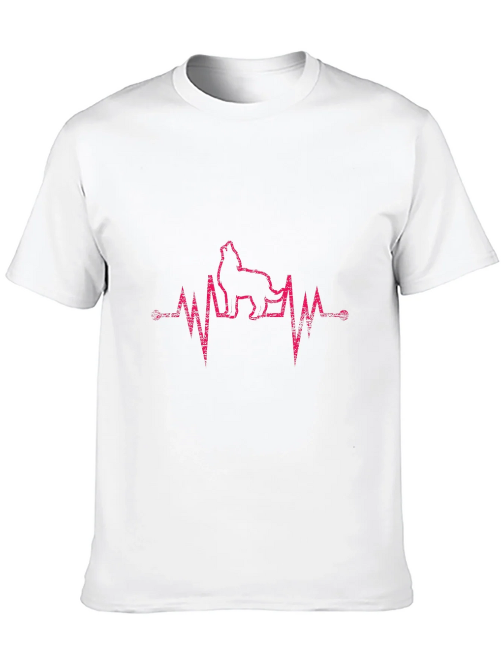 Wolf Heartbeat Graphic T-Shirt product image 9