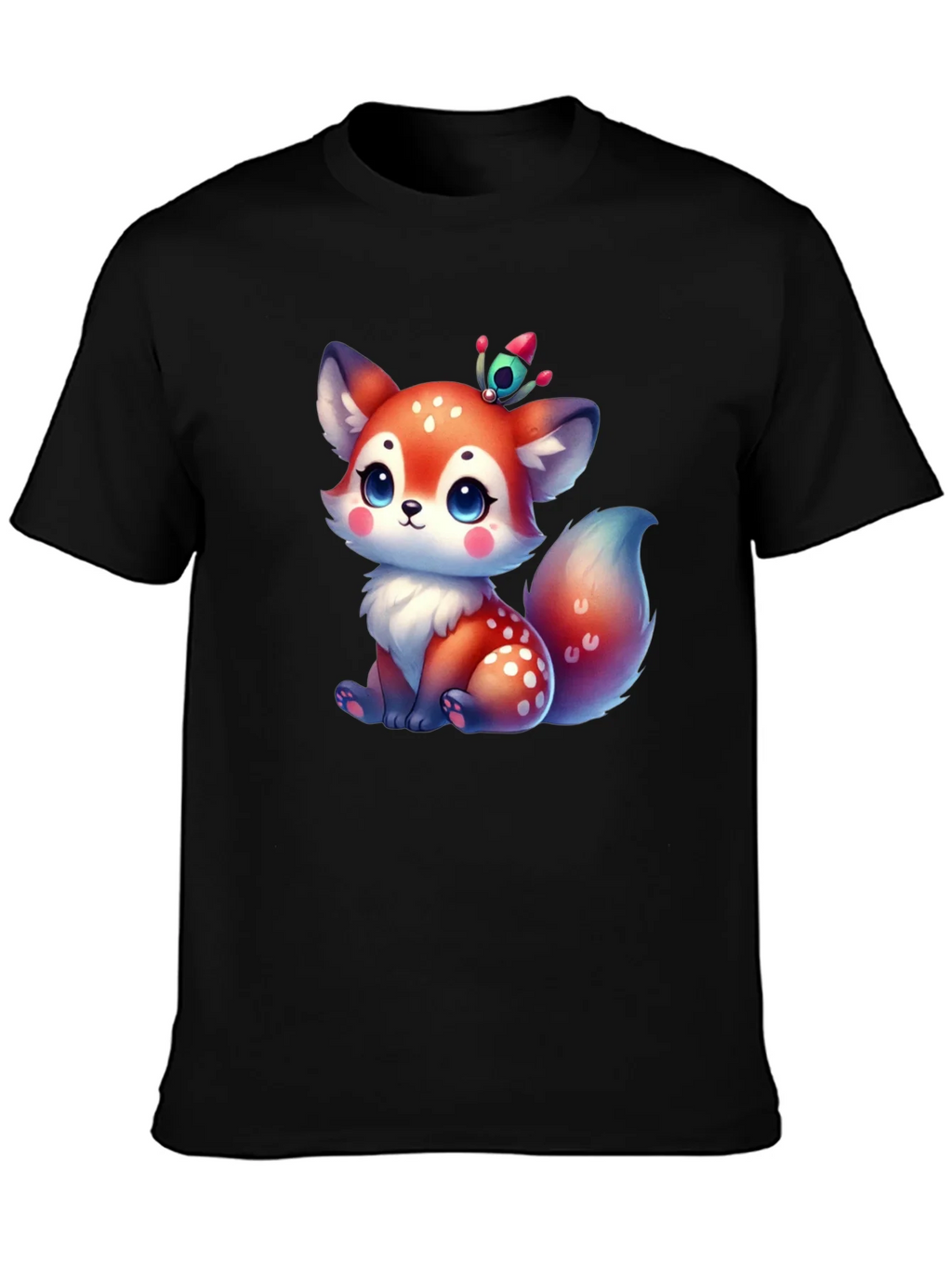Cute Fox Graphic Tee - Whimsical Design product image 3