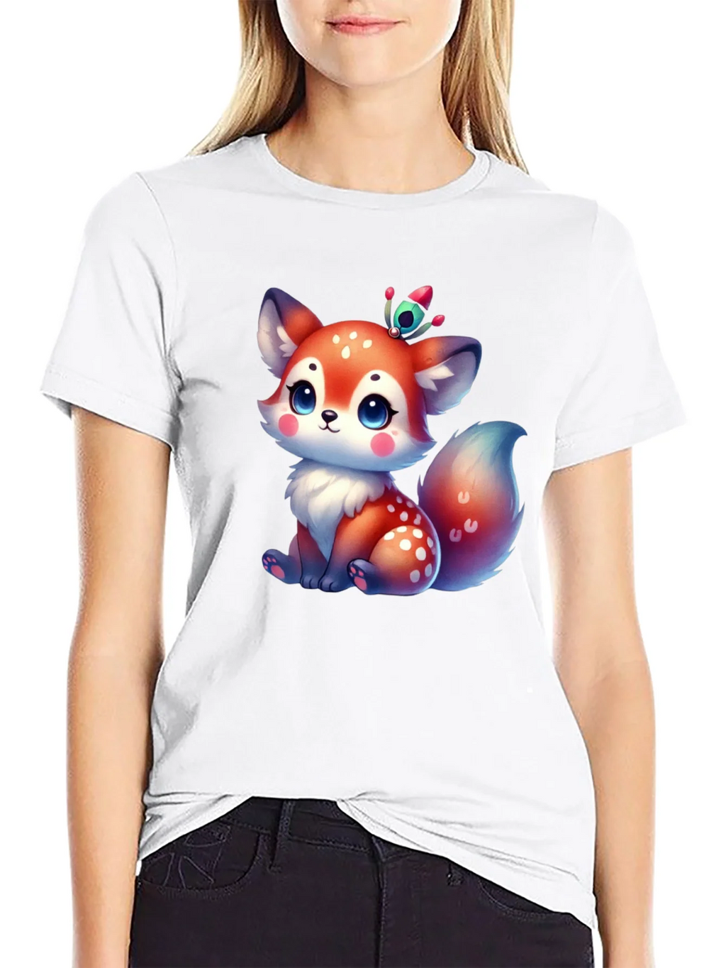 Cute Fox Graphic Tee - Whimsical Design product image 8