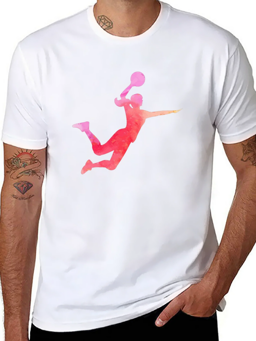Volleyball Player Graphic T-Shirt product image 7