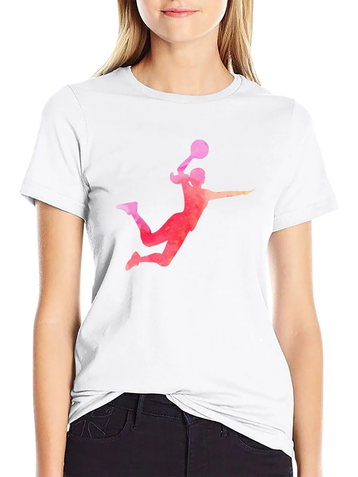 Volleyball Player Graphic T-Shirt product image 8