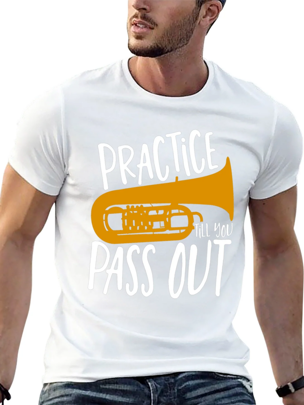 Practice Till You Pass Out Tuba T-Shirt product image 12