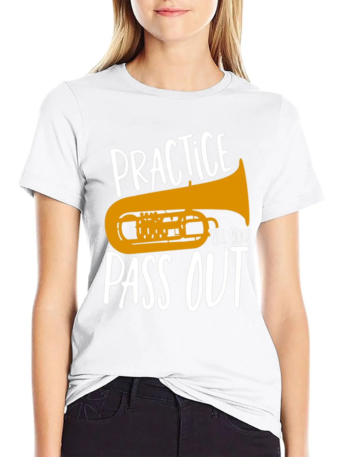 Practice Till You Pass Out Tuba T-Shirt product image 8