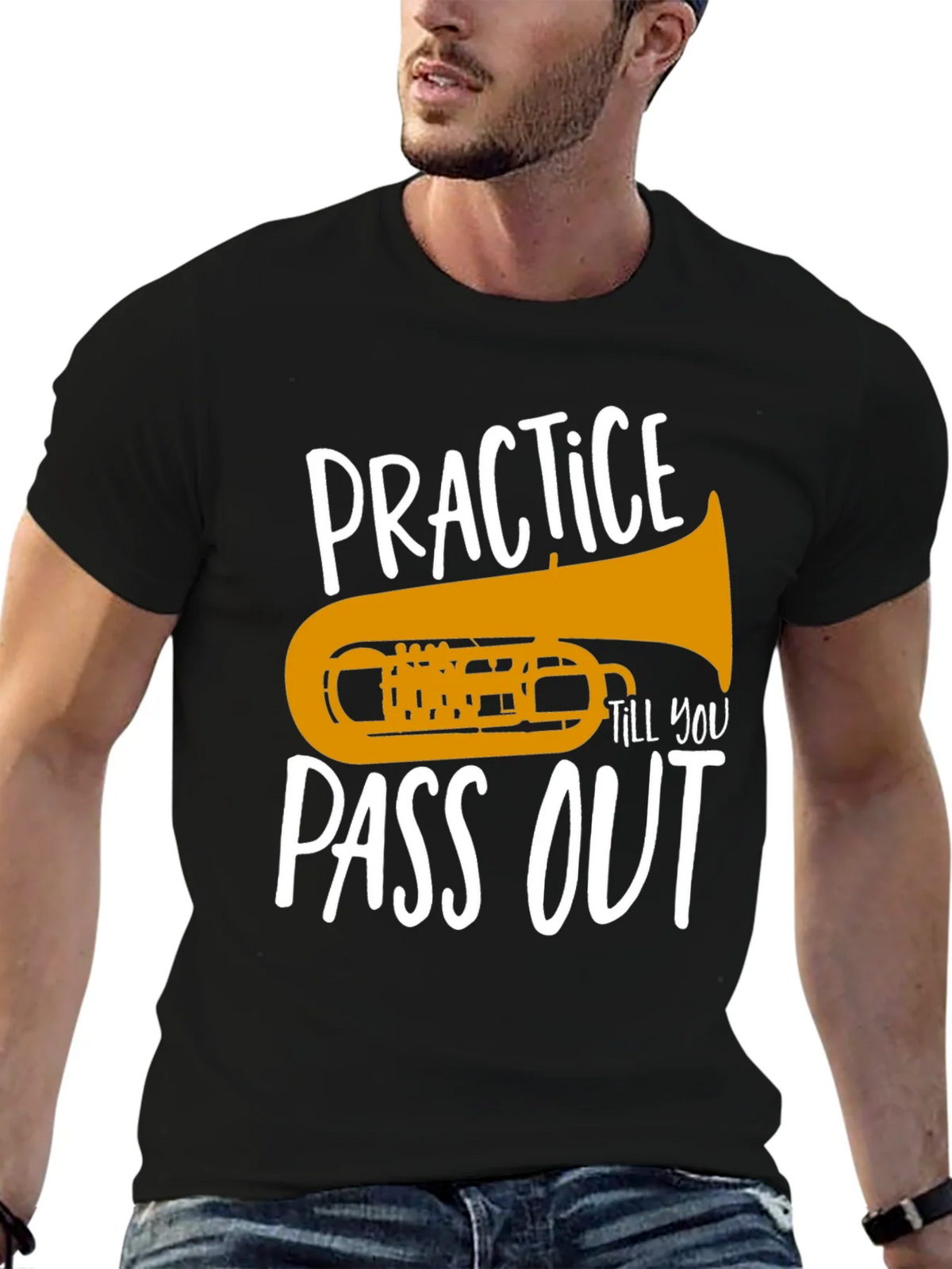 Practice Till You Pass Out Tuba T-Shirt product image 6