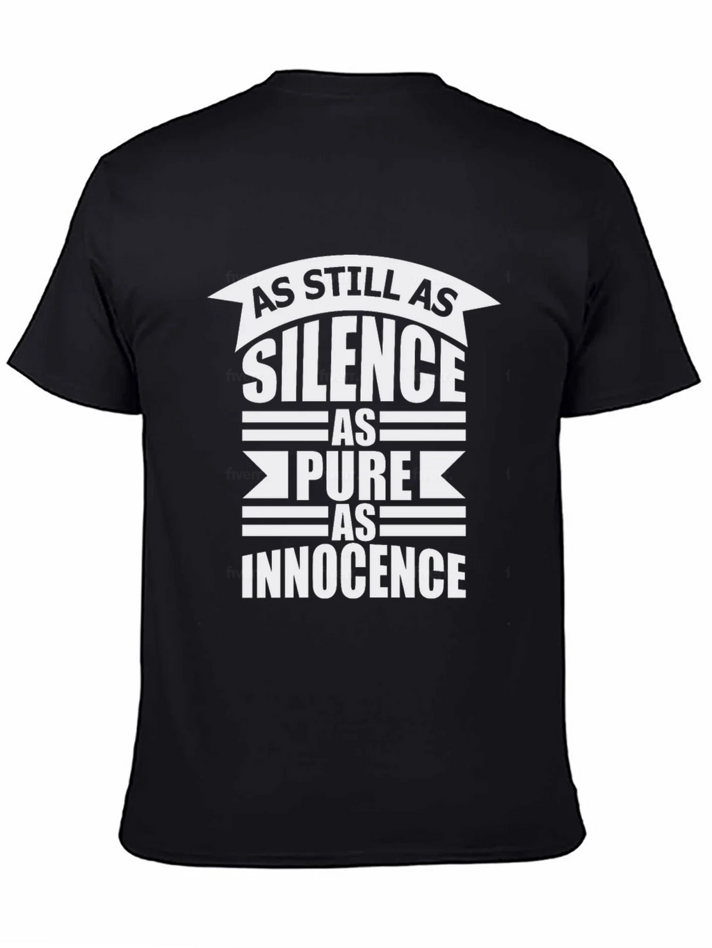 As Still As Silence Graphic Tee product image 4