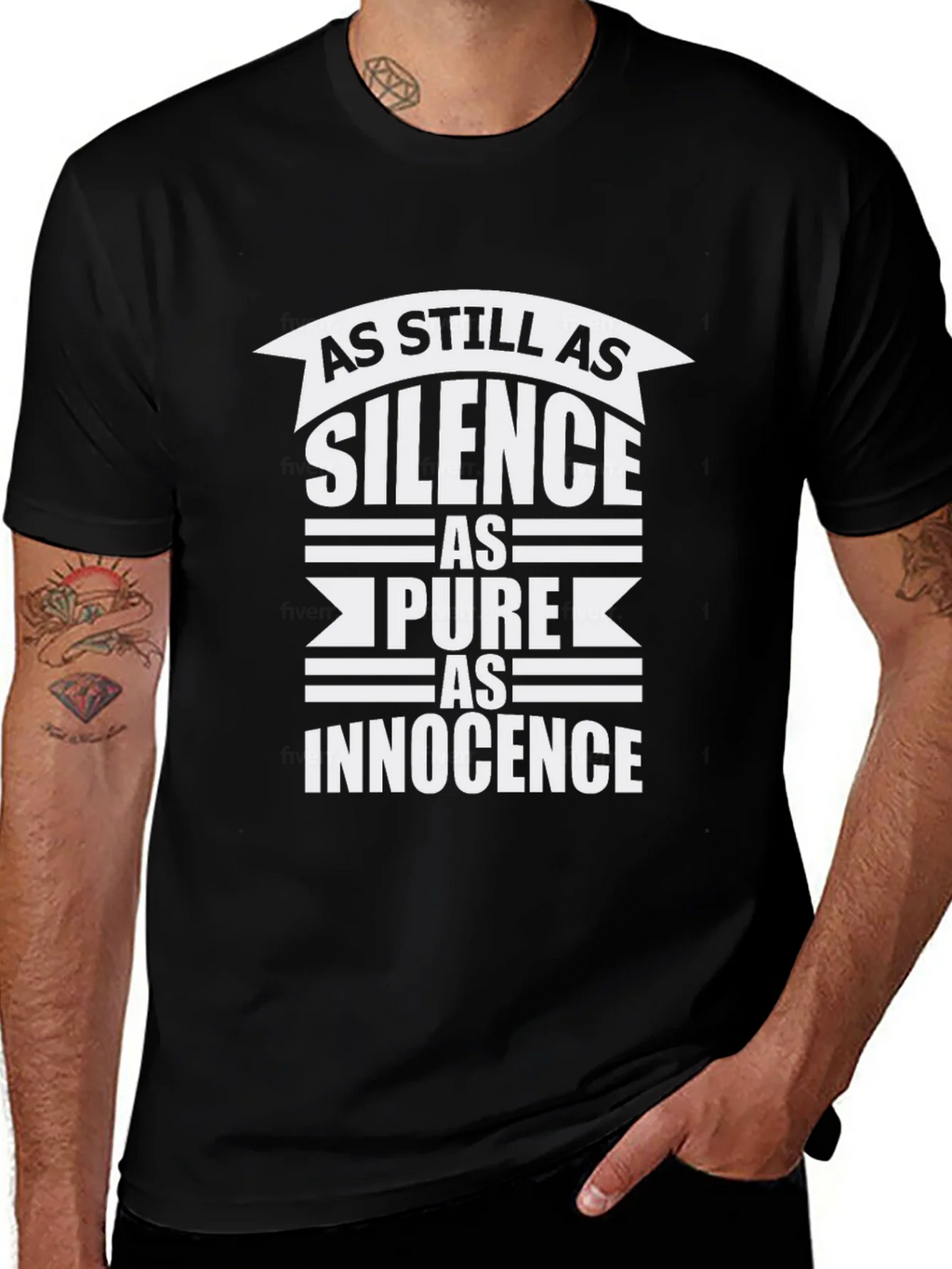As Still As Silence Graphic Tee product image 1
