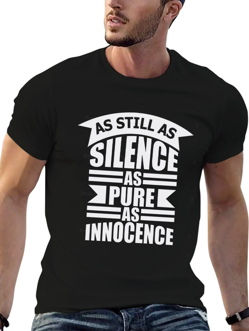As Still As Silence Graphic Tee product image 6