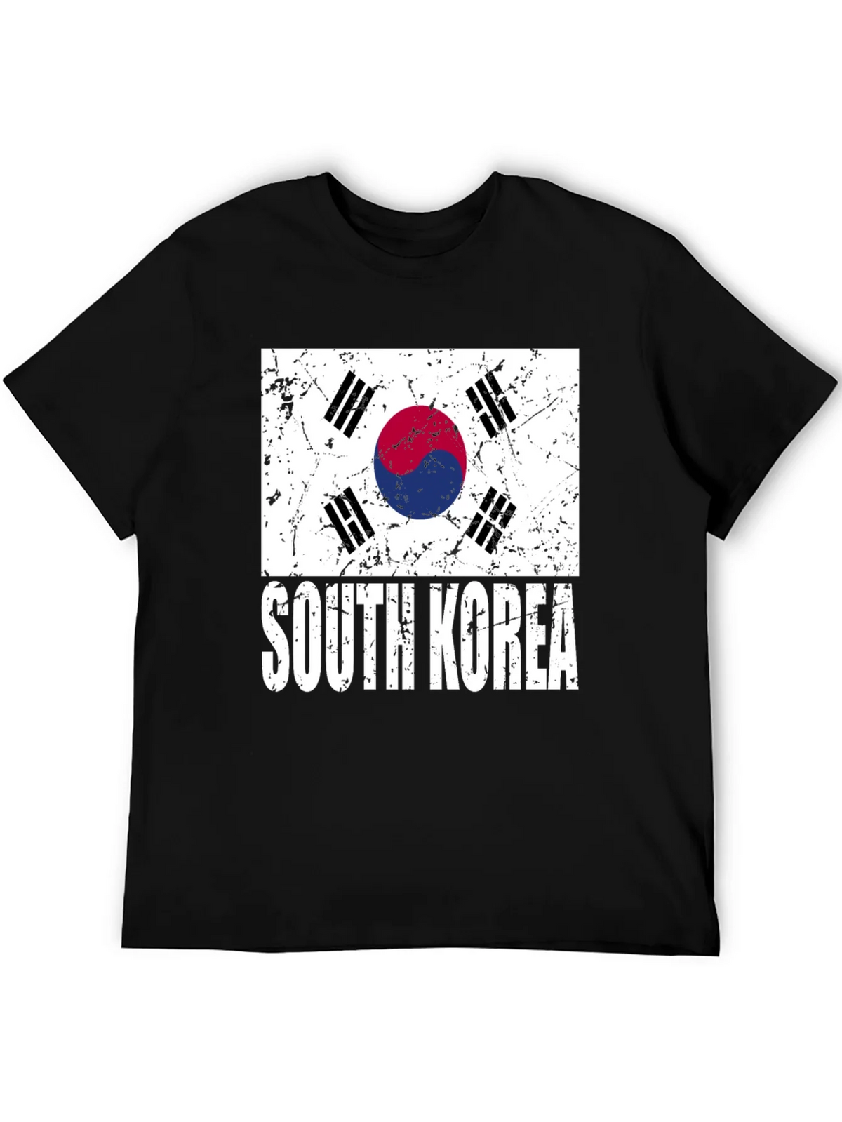 South Korea Flag Graphic T-Shirt product image 5