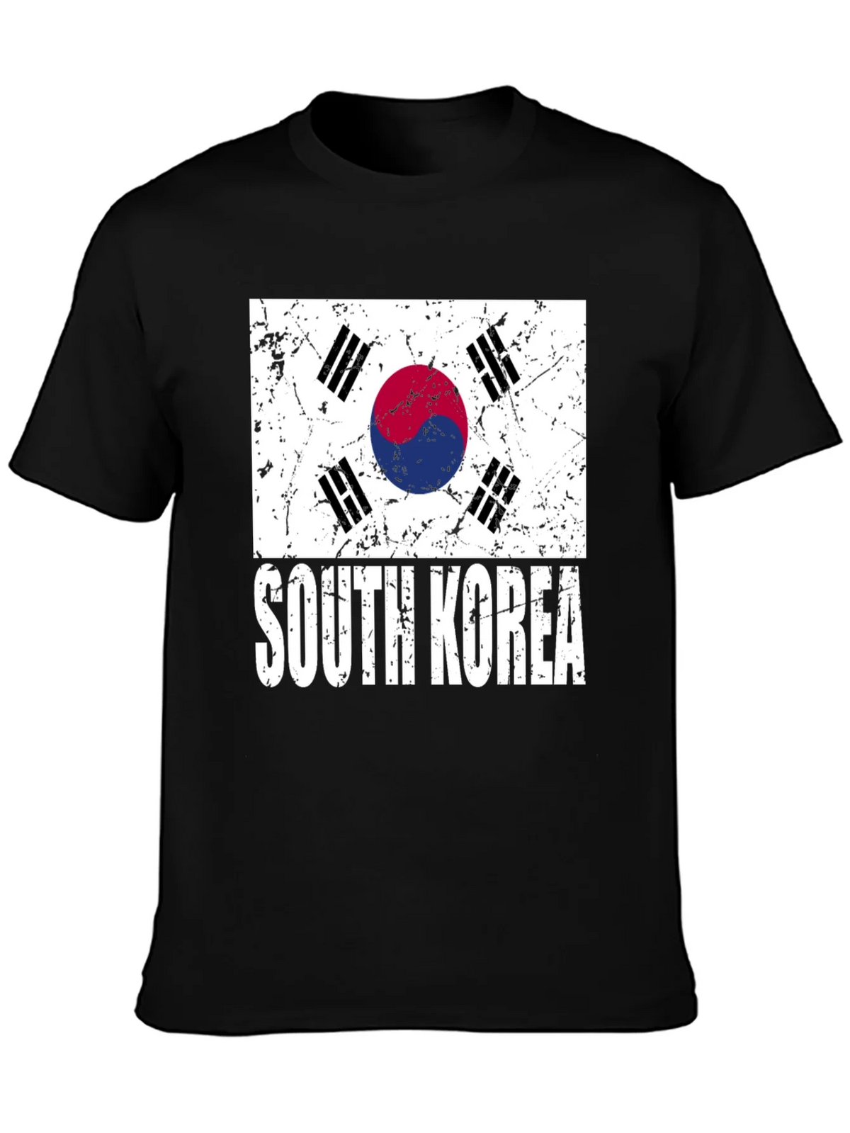 South Korea Flag Graphic T-Shirt product image 3
