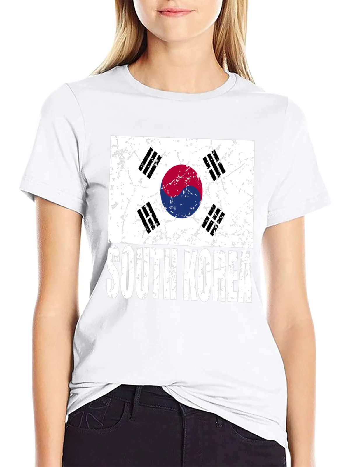 South Korea Flag Graphic T-Shirt product image 8