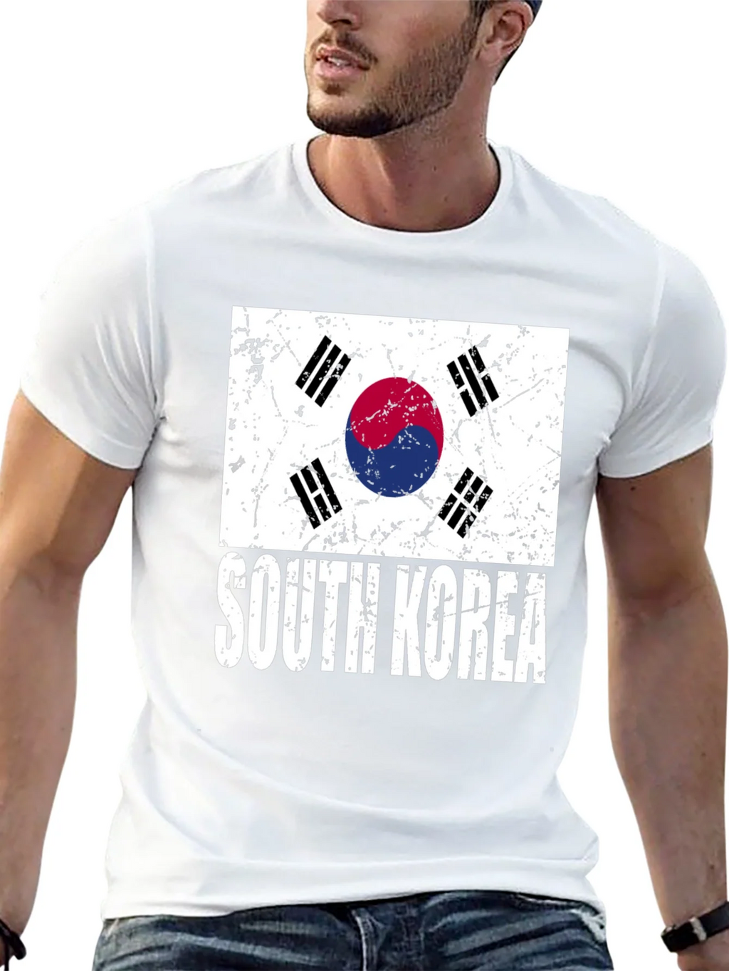 South Korea Flag Graphic T-Shirt product image 12