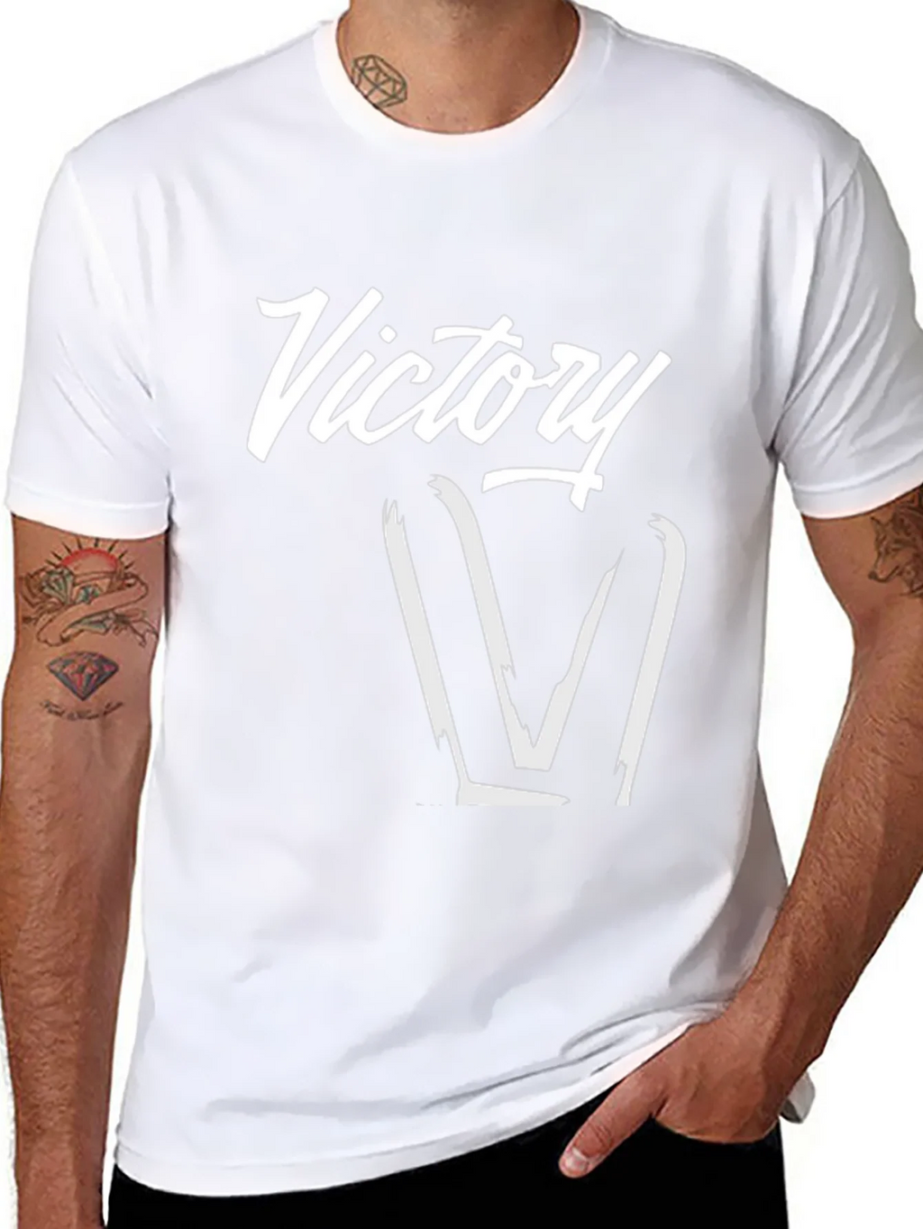 Victory Graphic Tee - Stylish Black T-Shirt product image 7