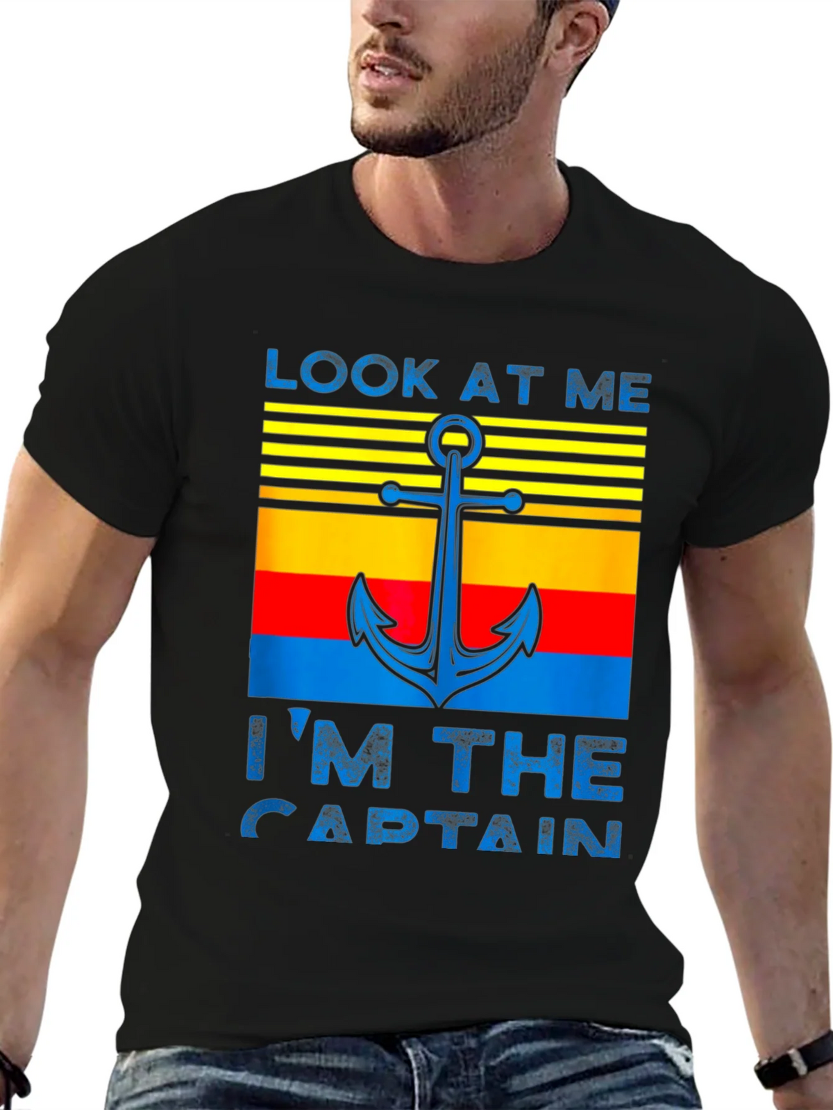 Look At Me Im The Captain T-Shirt product image 6