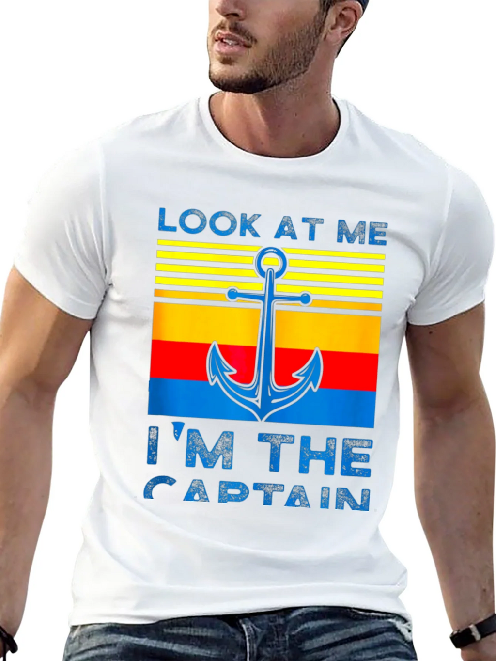 Look At Me Im The Captain T-Shirt product image 12