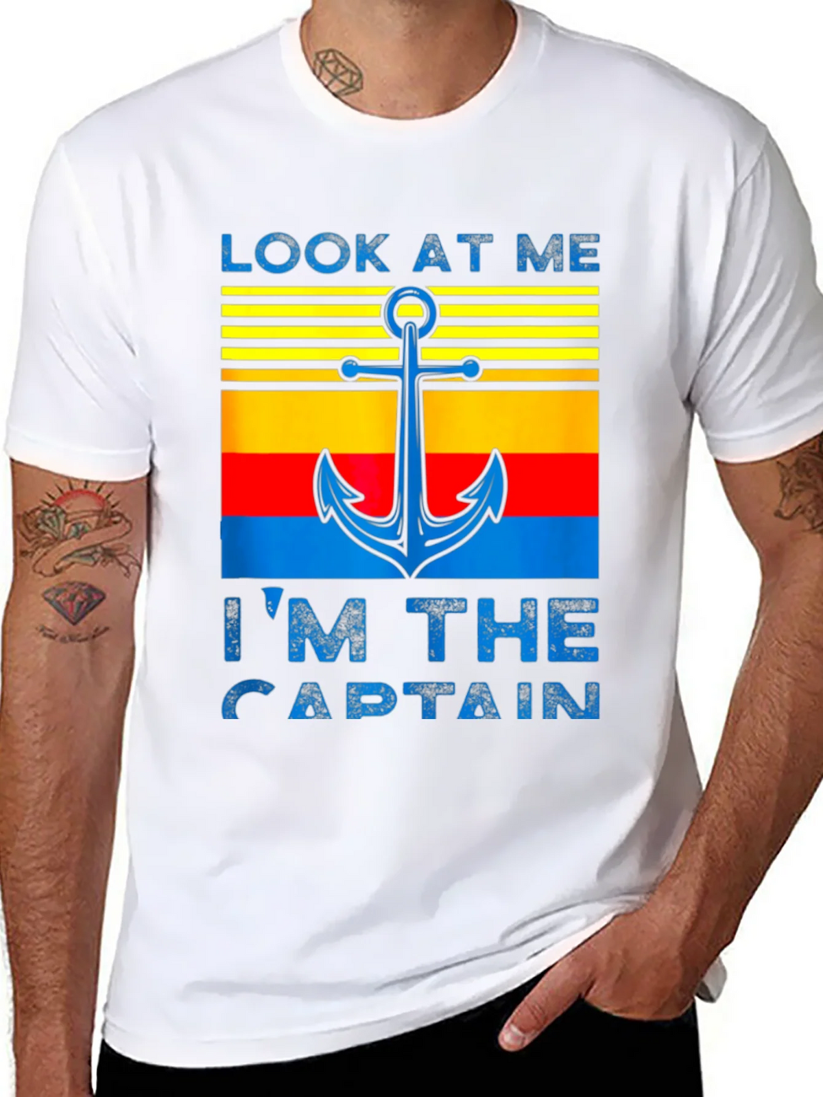 Look At Me Im The Captain T-Shirt product image 7