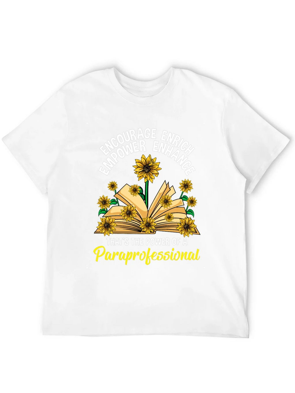 Paraprofessional Sunflower T-Shirt product image 11