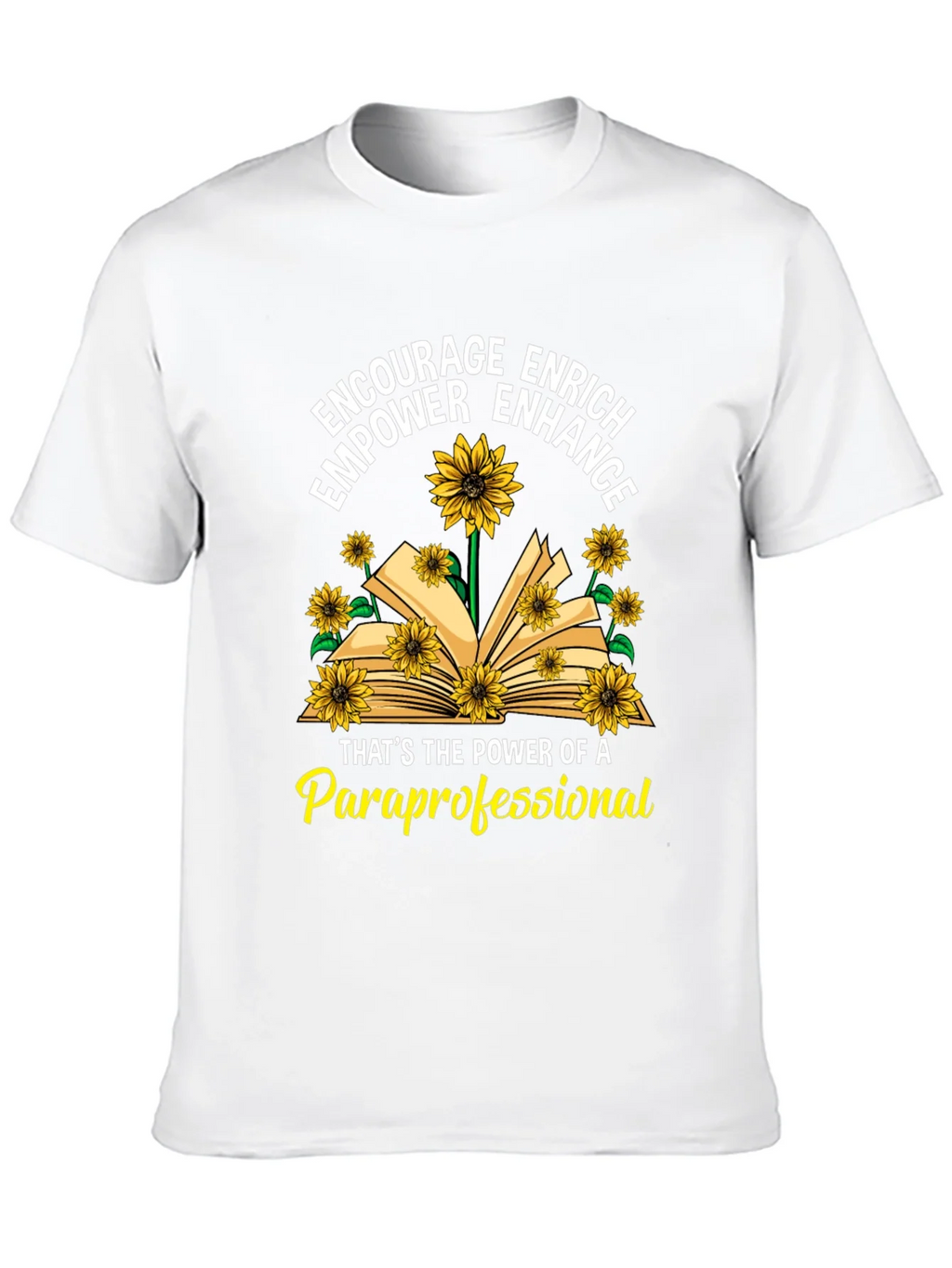 Paraprofessional Sunflower T-Shirt product image 9