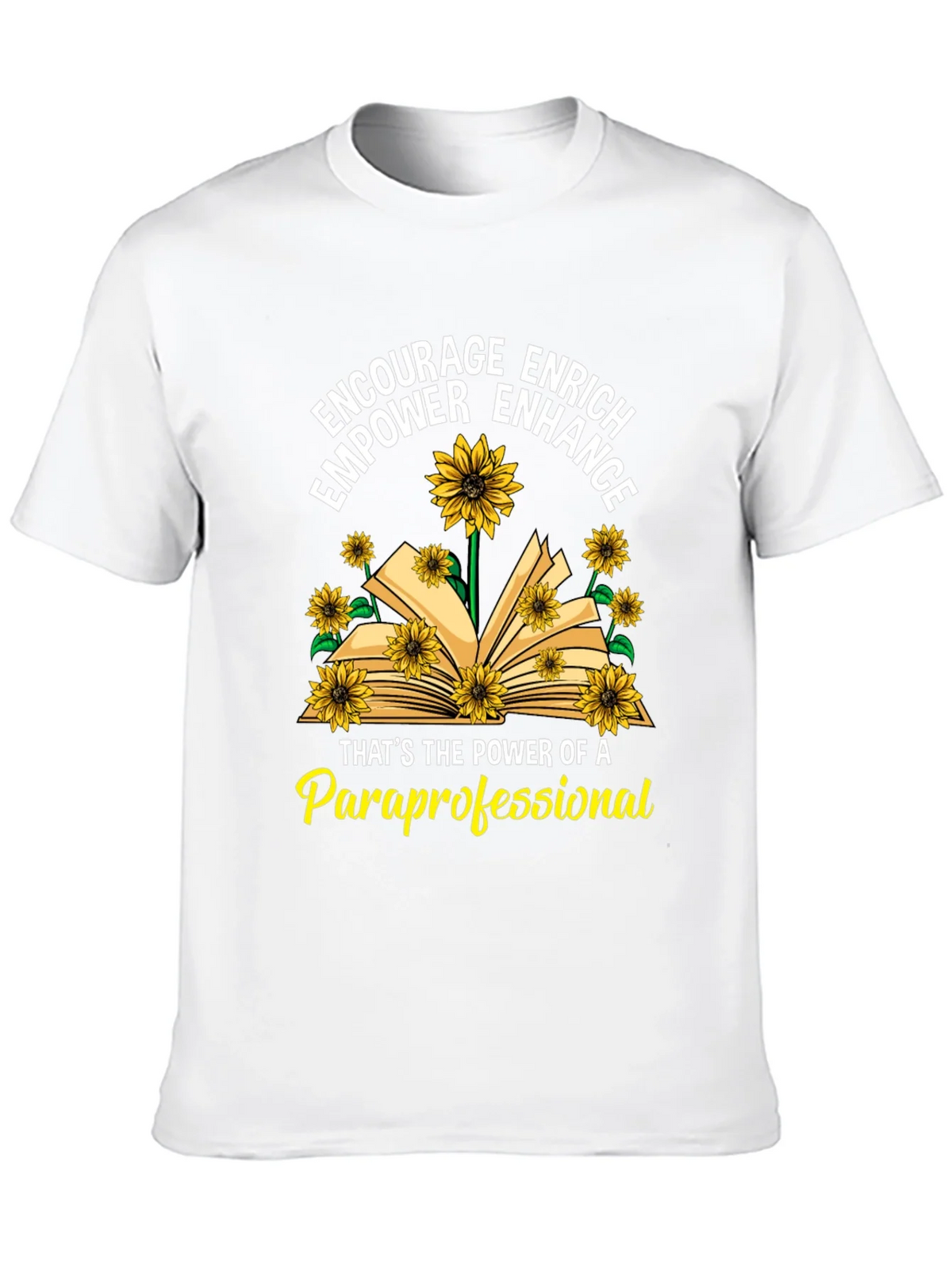 Paraprofessional Sunflower T-Shirt product image 9