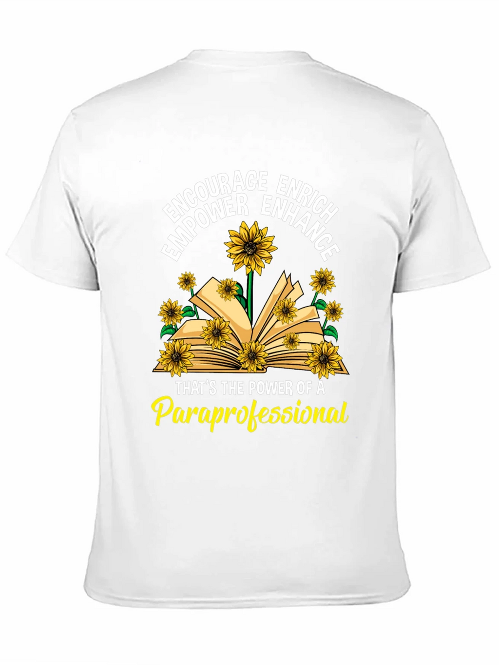 Paraprofessional Sunflower T-Shirt product image 10