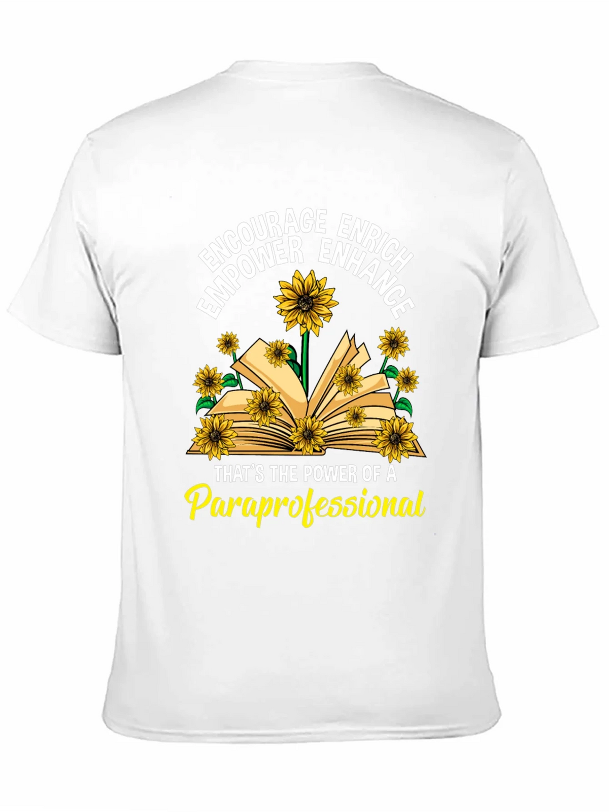 Paraprofessional Sunflower T-Shirt product image 10