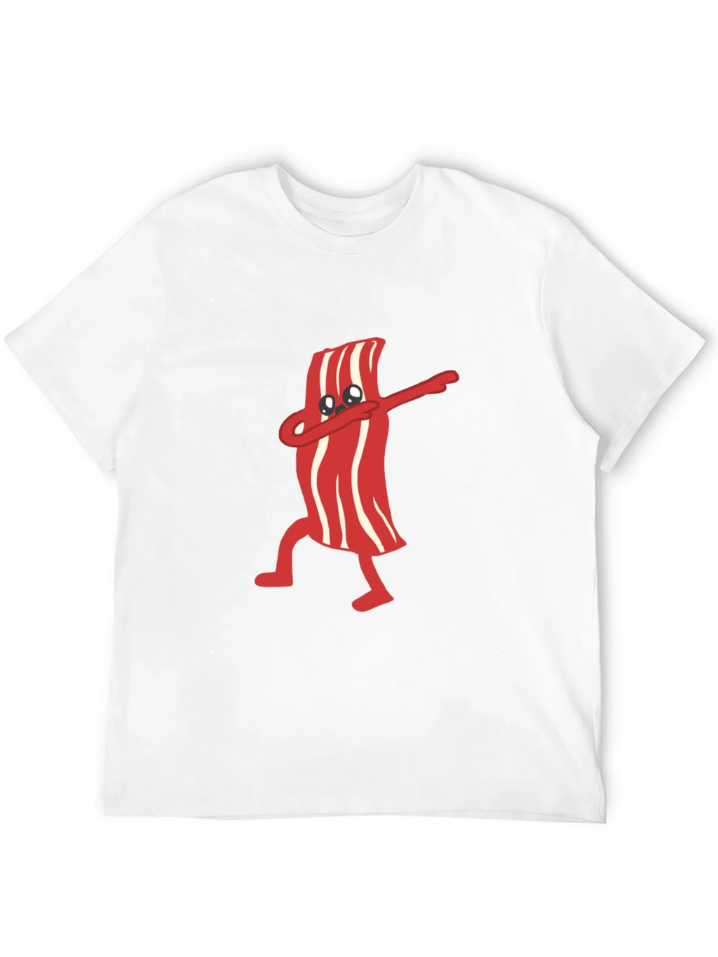 Dabbing Bacon Graphic Tee - Black T-Shirt product image 11