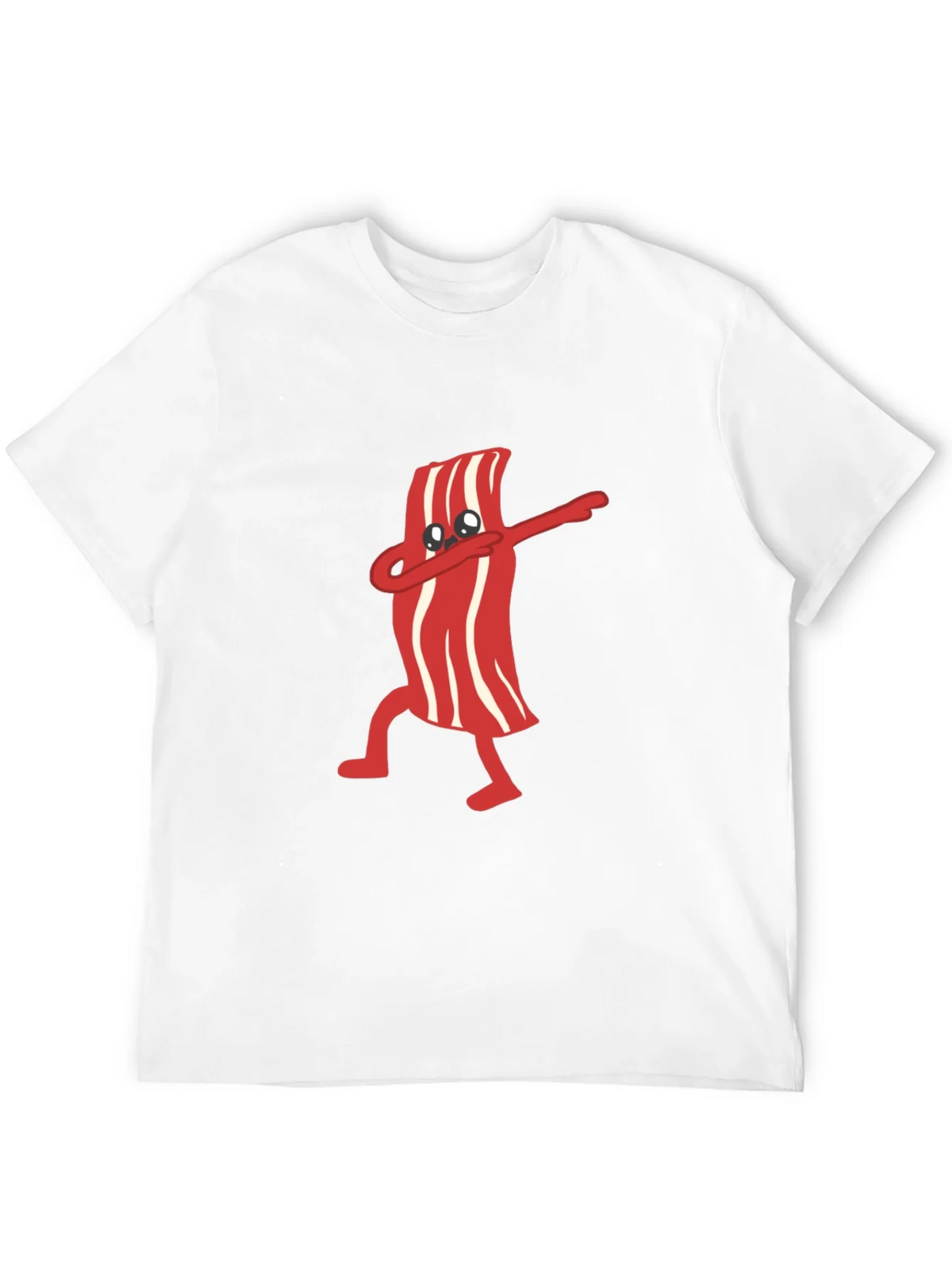 Dabbing Bacon Graphic Tee - Black T-Shirt product image 11