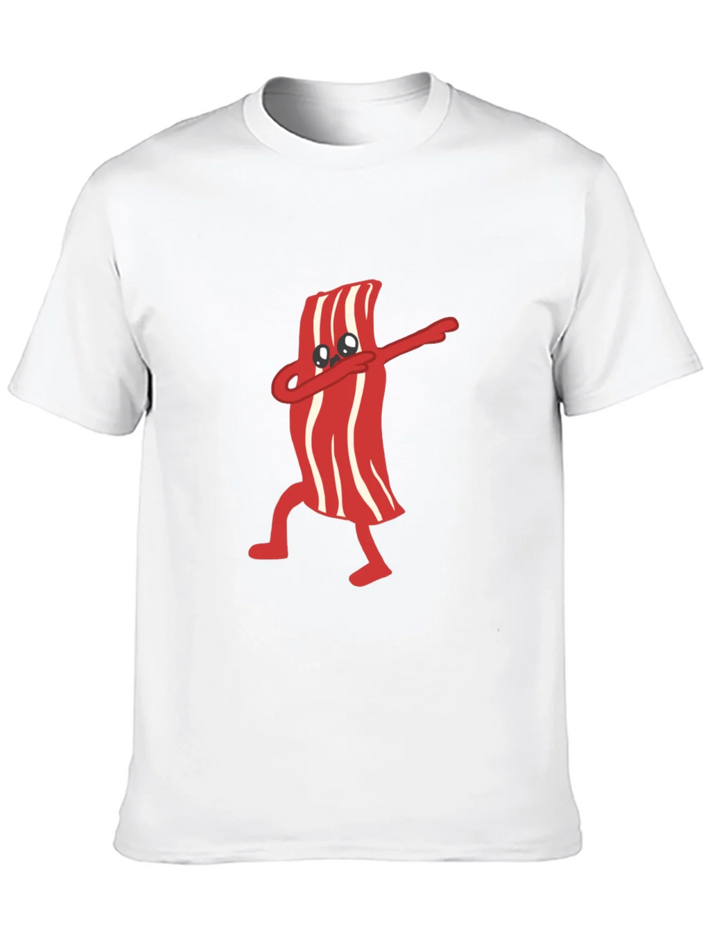Dabbing Bacon Graphic Tee - Black T-Shirt product image 9