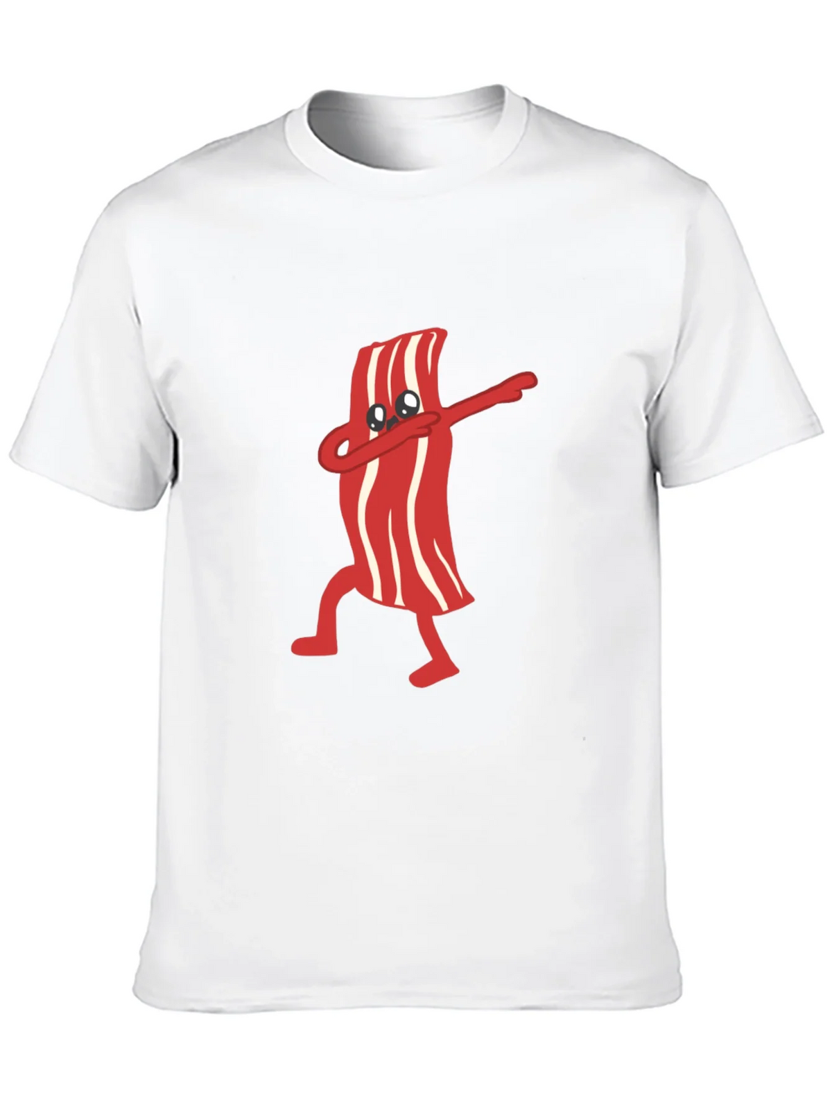 Dabbing Bacon Graphic Tee - Black T-Shirt product image 9