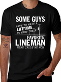 Lineman Mom T-Shirt - Gift for Linemans Mother product image 1