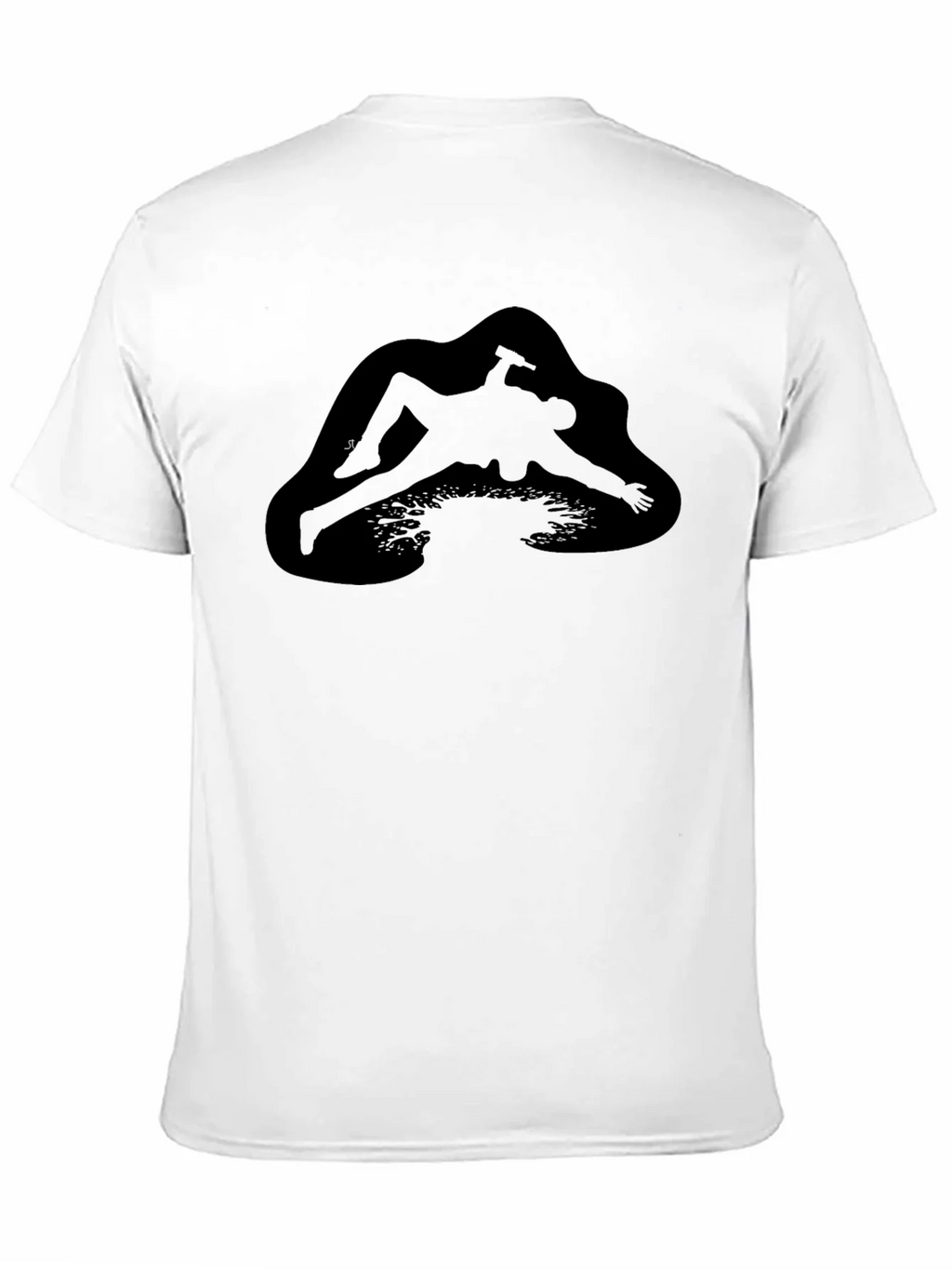Black T-Shirt with Unique Graphic Design product image 10