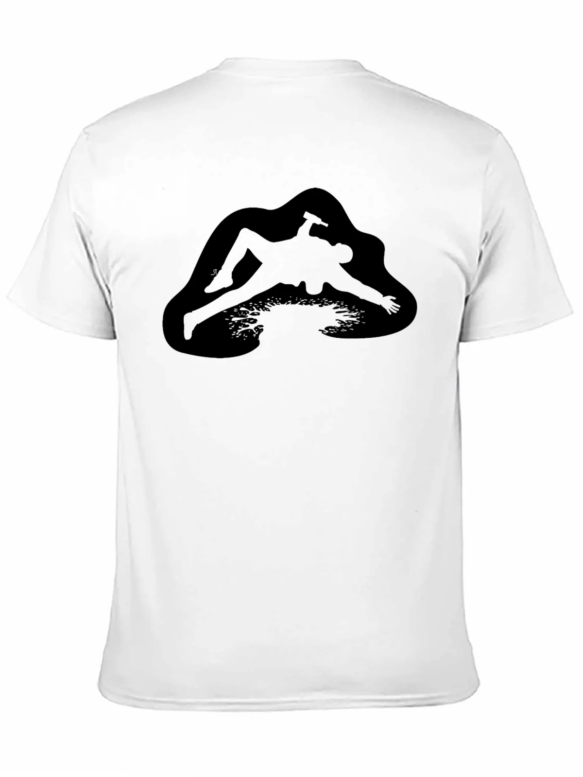 Black T-Shirt with Unique Graphic Design product image 10