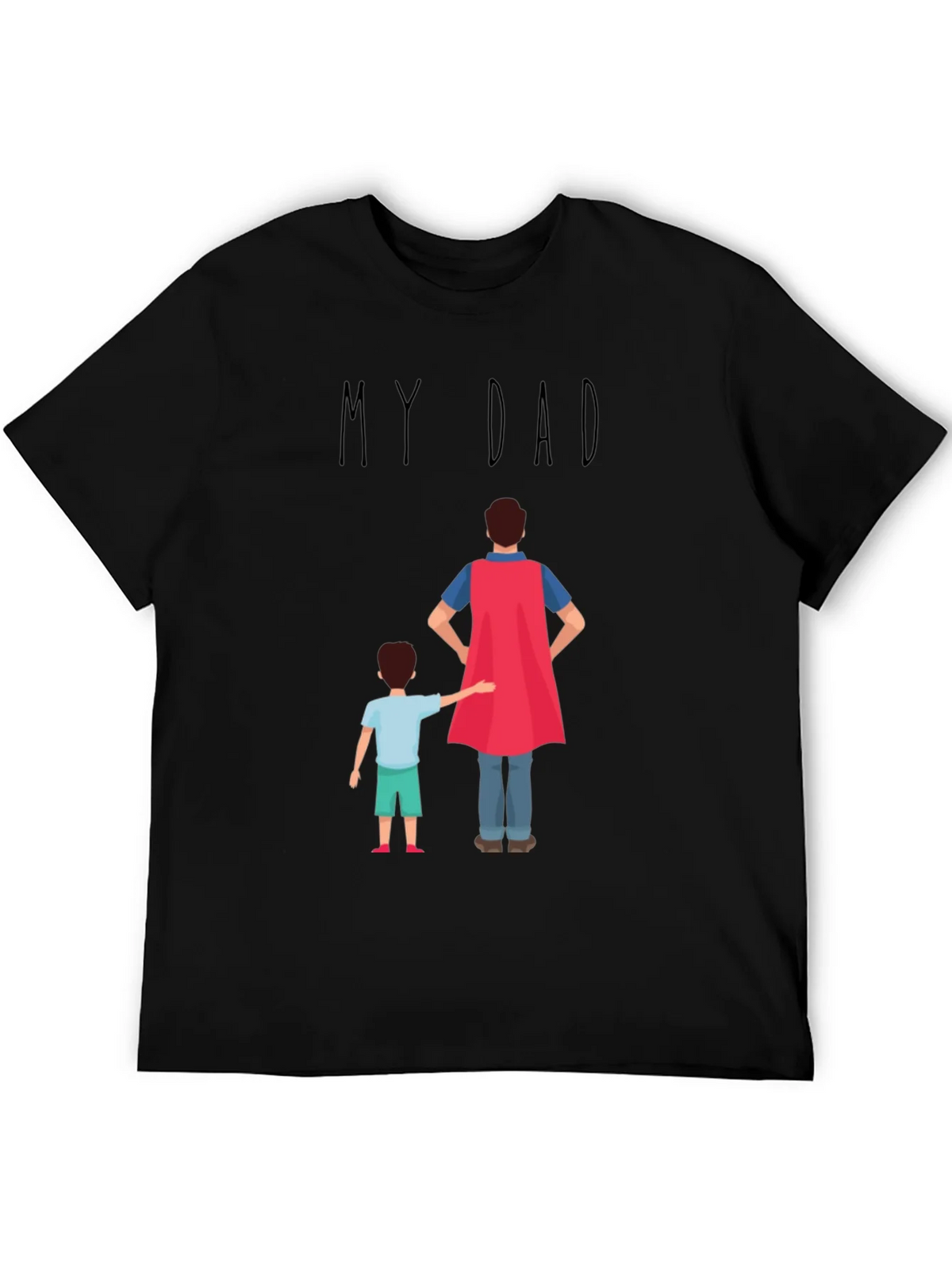 My Dad Superhero T-Shirt product image 5