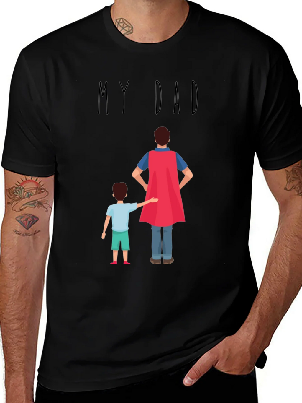 My Dad Superhero T-Shirt product image 1