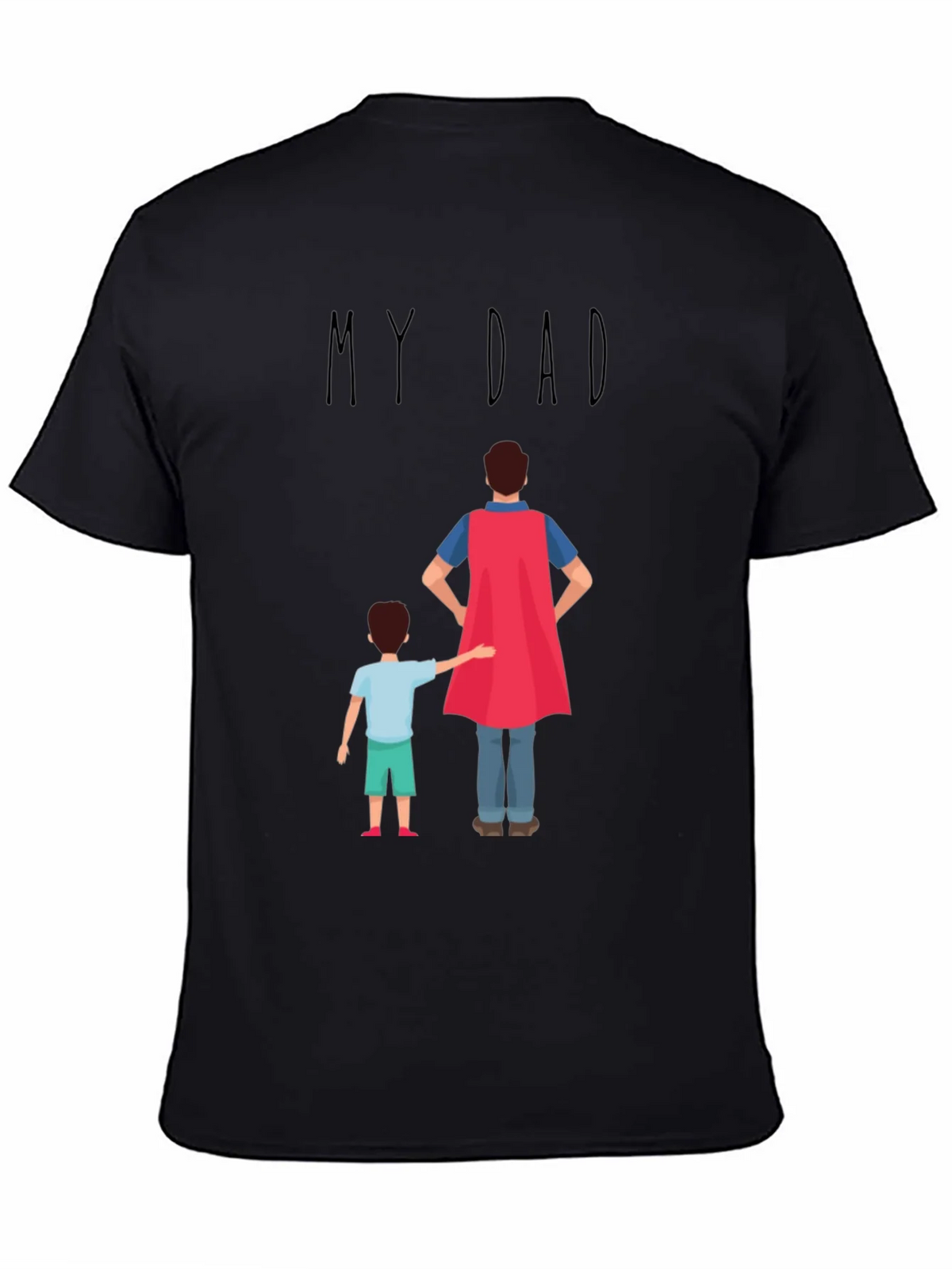 My Dad Superhero T-Shirt product image 4