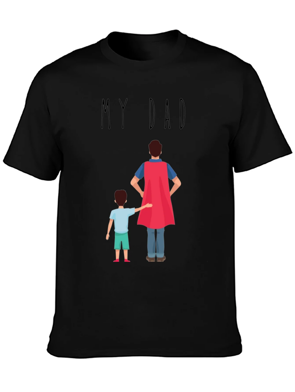 My Dad Superhero T-Shirt product image 3