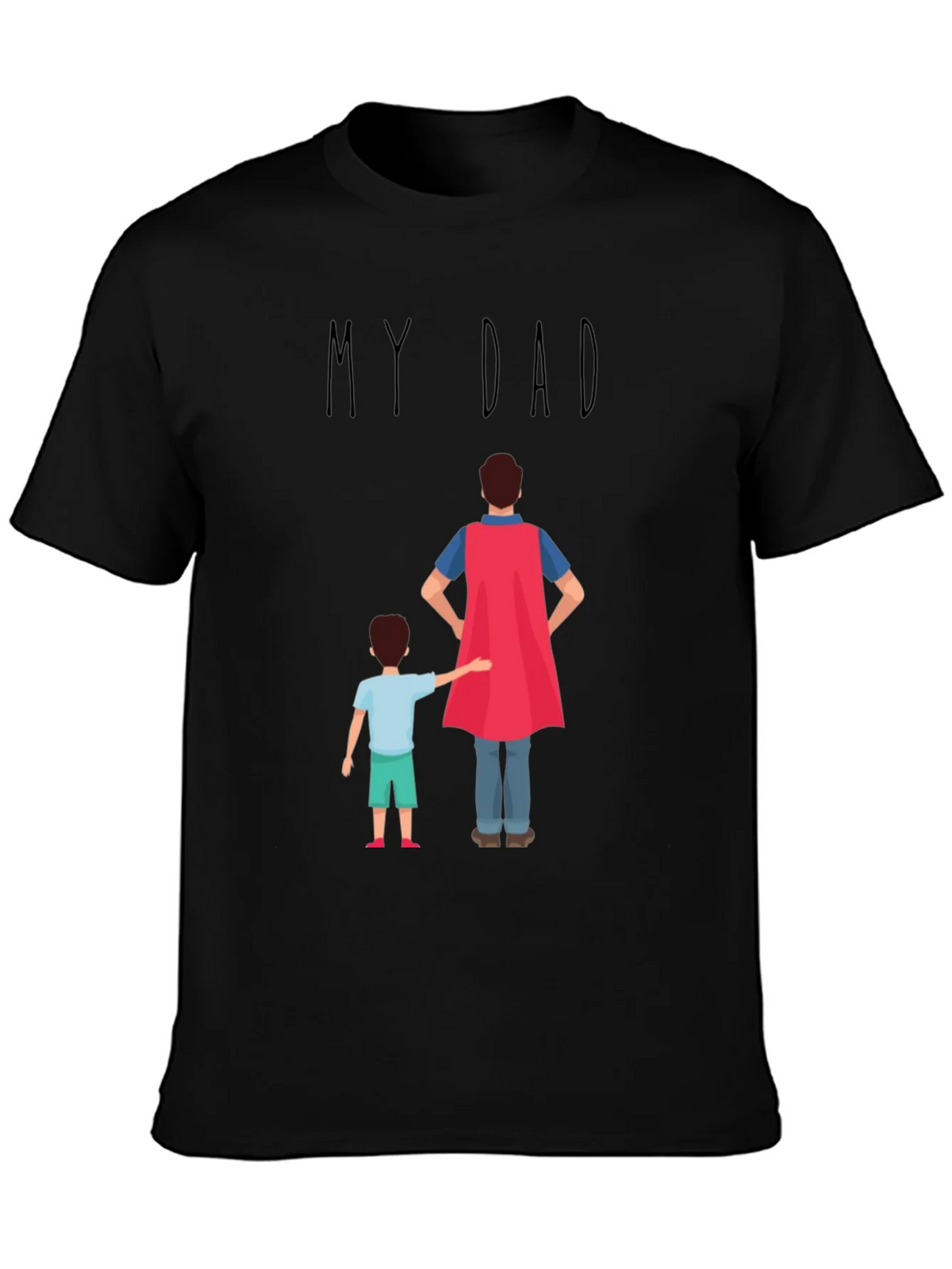 My Dad Superhero T-Shirt product image 3