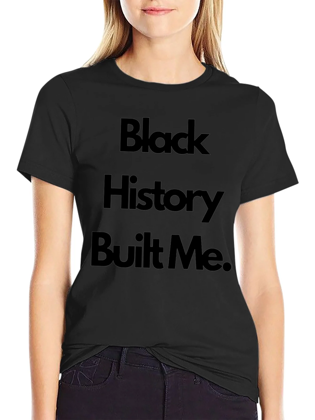 Black History Built Me T-Shirt product image 2