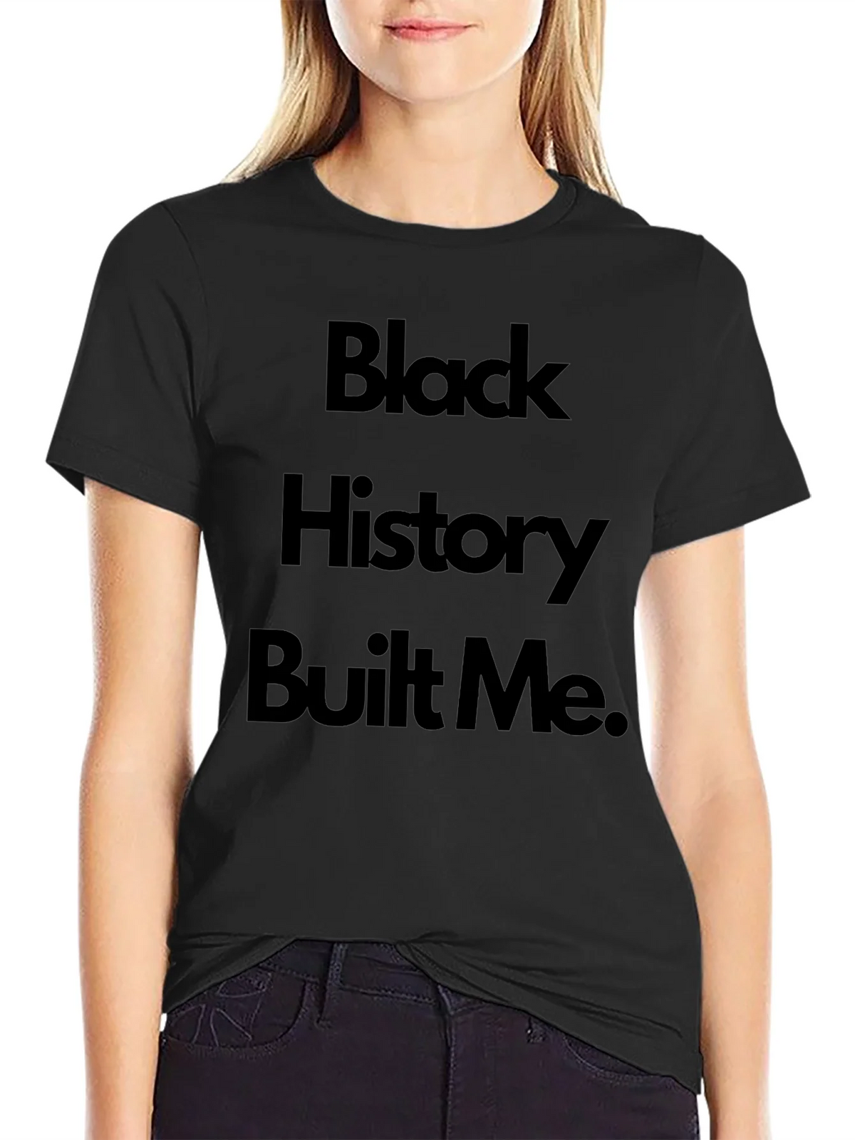Black History Built Me T-Shirt product image 2