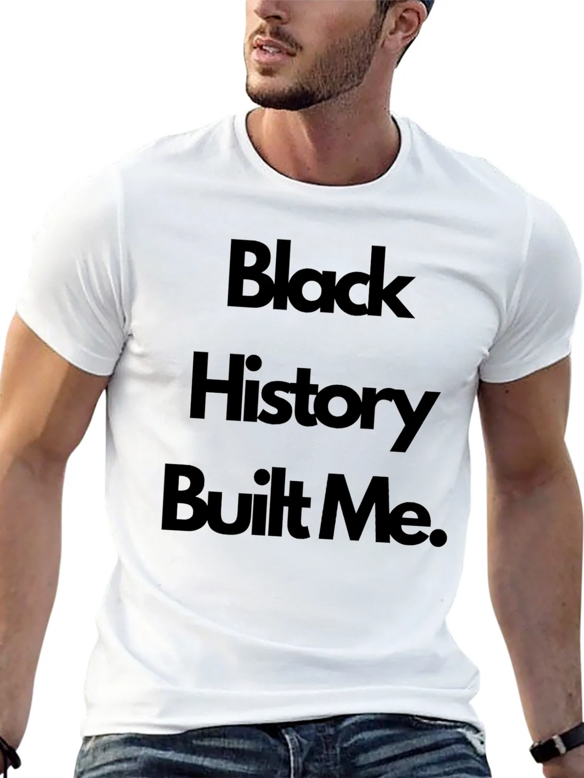 Black History Built Me T-Shirt product image 12