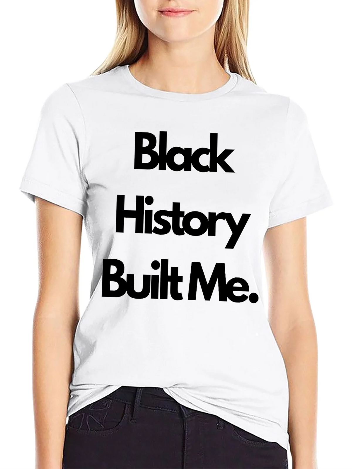 Black History Built Me T-Shirt product image 8