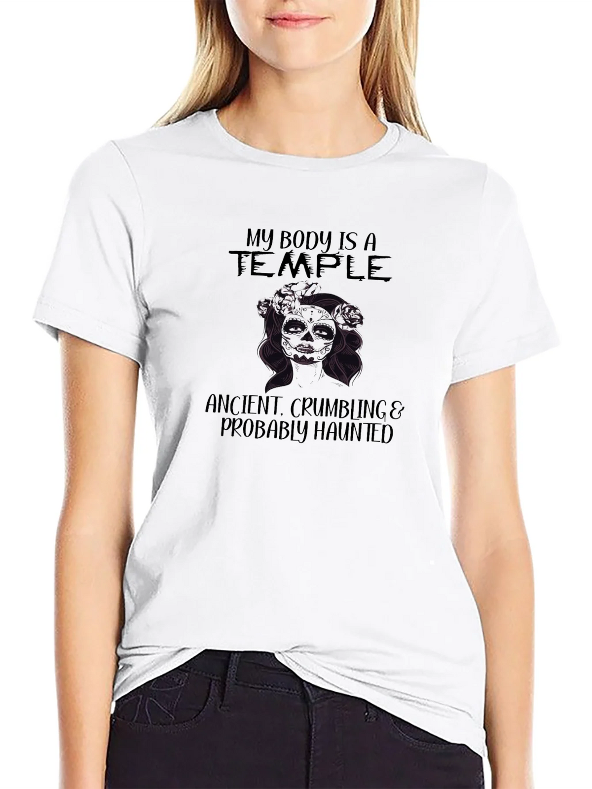 My Body is a Temple Graphic Tee product image 8